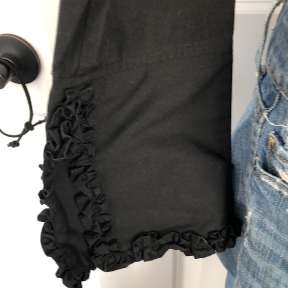 SzM crisp black button down - Picture 7 of 12